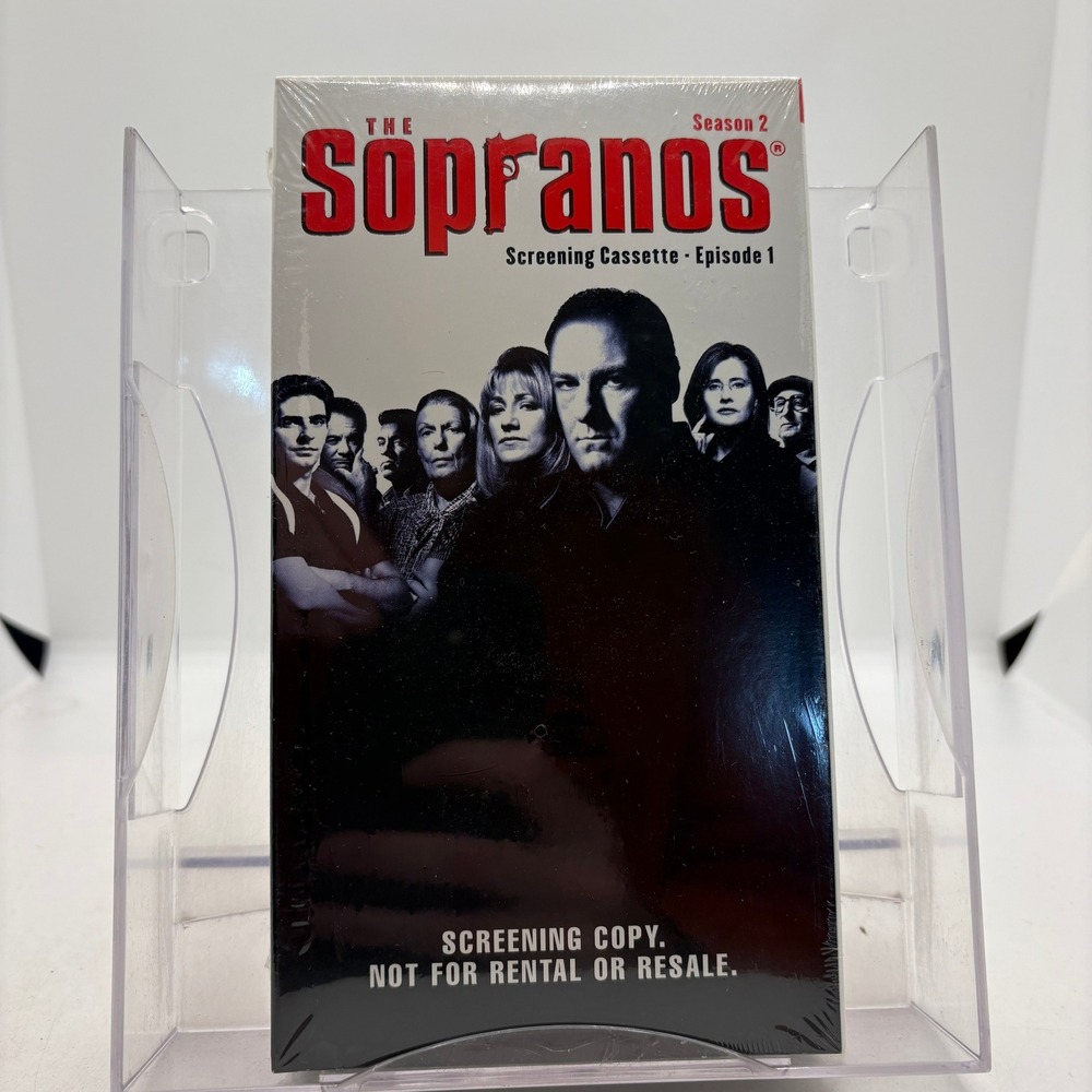 The Sopranos Season 2 Episode 1 Screening Cassette VHS Tape Promo Sealed HBO
